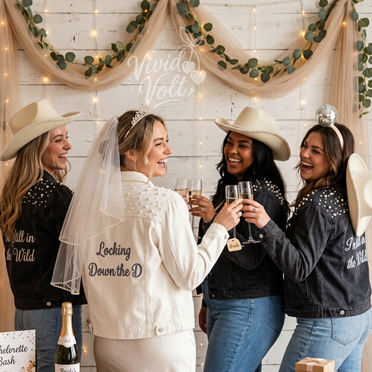 Vivid Volt Gives Wedding Parties a Way to Coordinate Without Matching Exactly