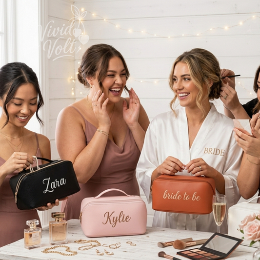 Personalized Embroidered Makeup/Travel Bag