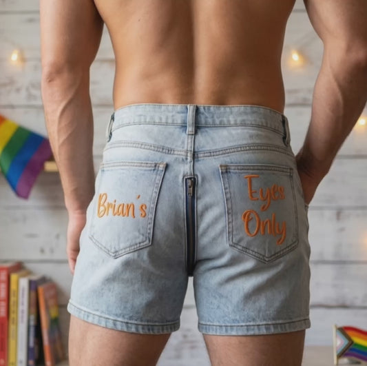 Men's Denim Party Shorts